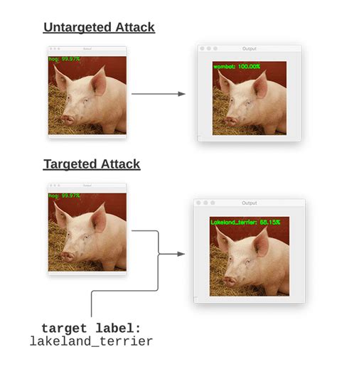 These attacks can be much more harmful in case of targeted attacks, where an attacker tries not only to fool the deep learning model, but also to misguide the model to predict a specific class. . Targeted adversarial attack pytorch